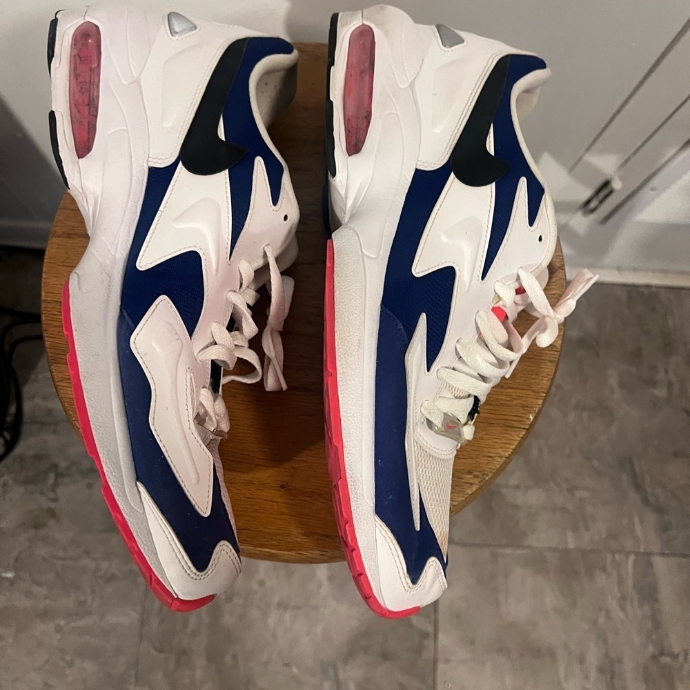 Nike Athletic Shoes - White, Blue, Pink - Picture 13 of 14